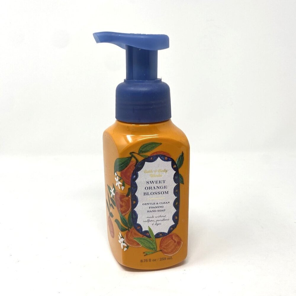 Bath & Body Works Sweet Orange Blossom Gentle Foaming Hand Soap 8.75 Ounce